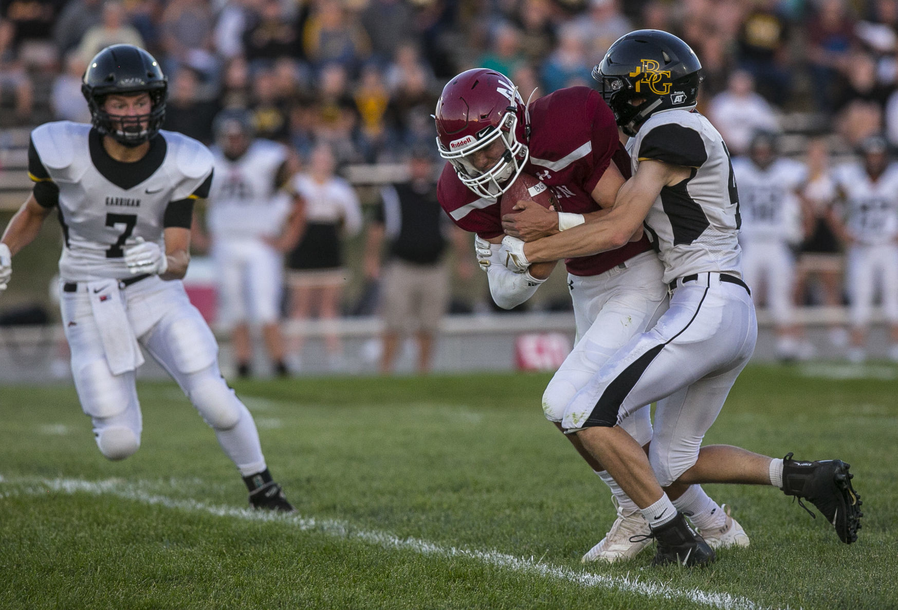 FBall Newman vs. Bishop Garrigan 12